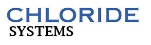 A logo for chloride systems is shown on a white background.