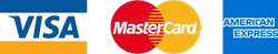 A visa mastercard and an american express logo