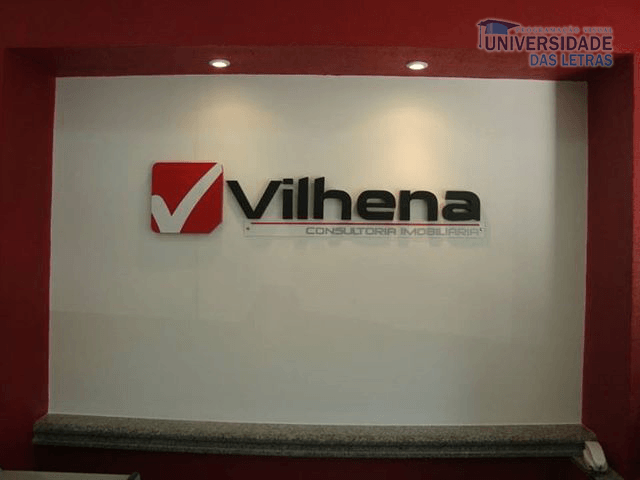 Letras caixa de chapa pintada no Rio de Janeiro