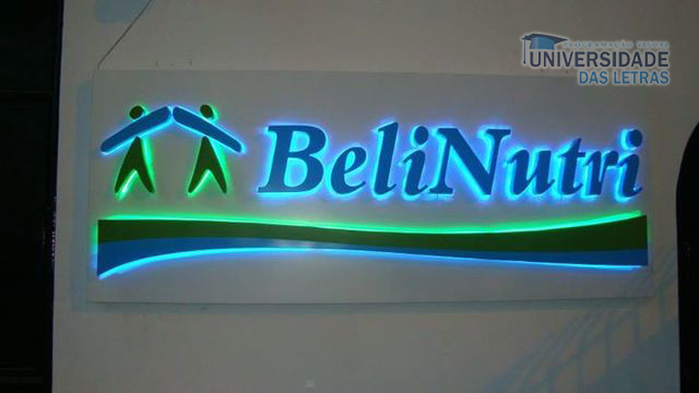 Letras de chapa galvanizada com LEDS Rio de Janeir