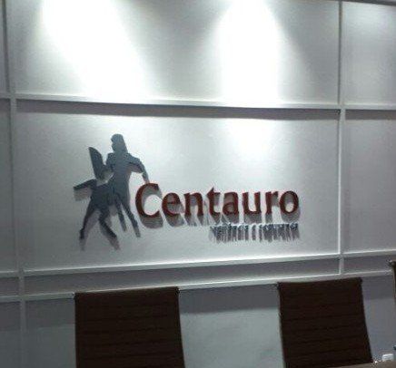 Letra chapa galvanizada pintada