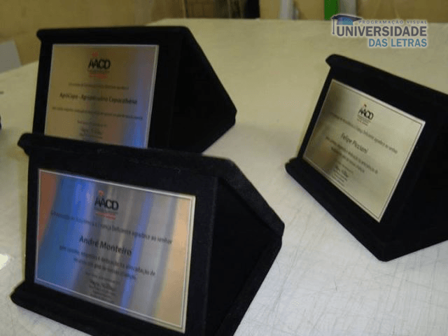 placa de homenagem em aço inox rio de janeiro