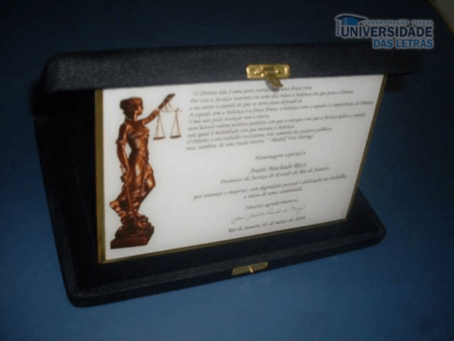 placa de homenagem em aço inox rio de janeiro