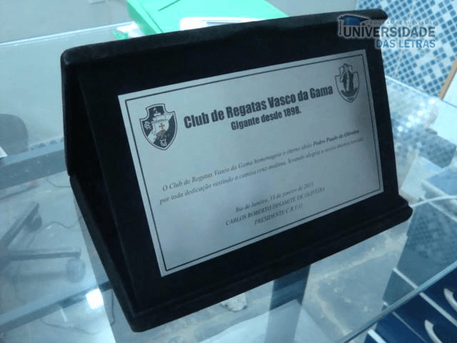 placas de homenagem com estojo rj