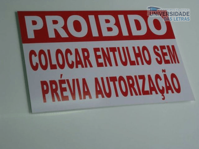 placas em pvc rj