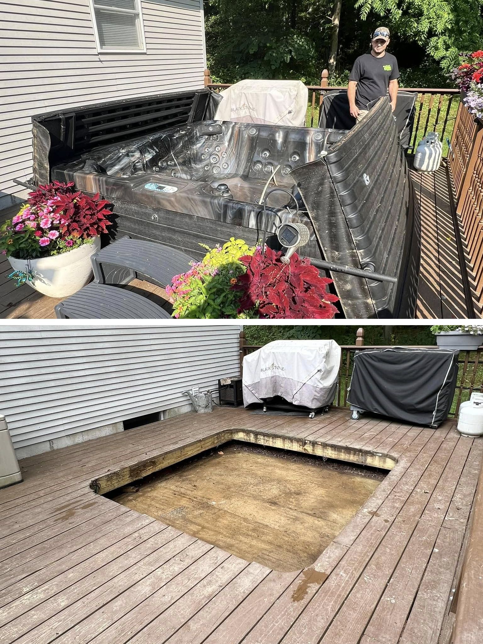 before and after estate cleanout