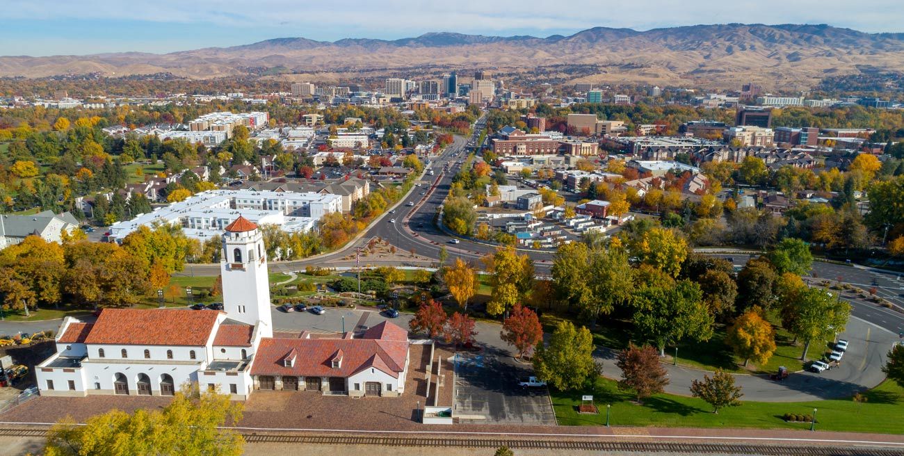 Boise, Idaho Aerial View