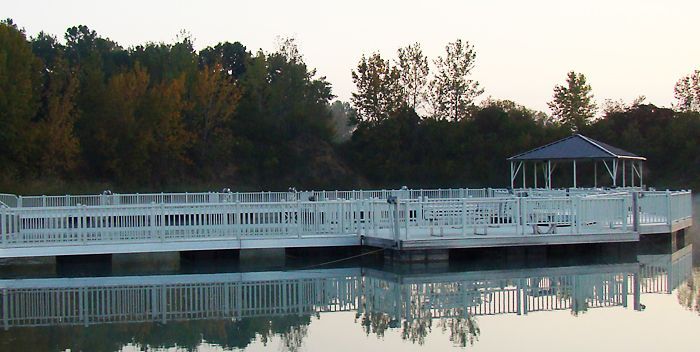 ADA Fishing Pier White - Dock Solutions of Kentucky | Lexington, KY