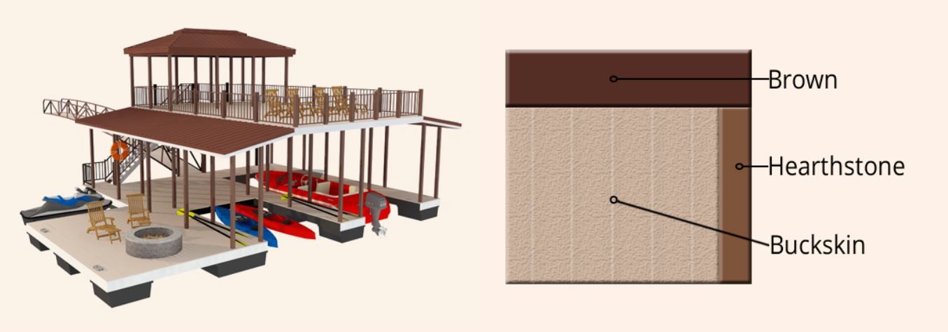 Cedar Creek Colors - Dock Solutions of Kentucky | Lexington, KY