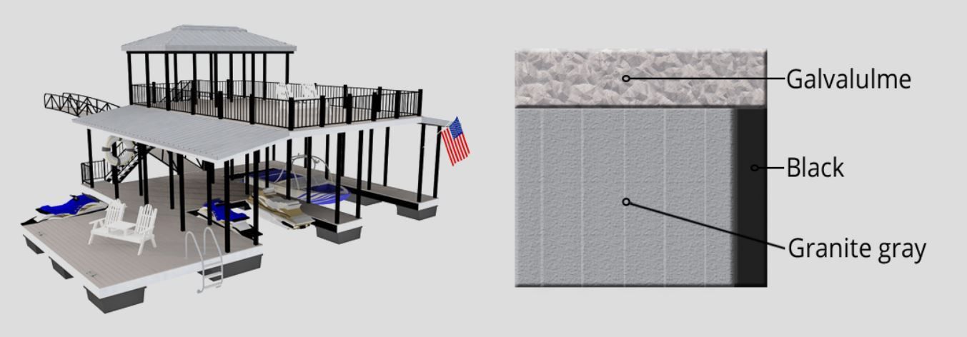 Charleston Colors - Dock Solutions of Kentucky | Lexington, KY