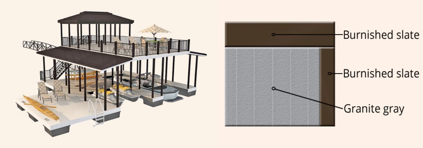 Driftwood Colors - Dock Solutions of Kentucky | Lexington, KY