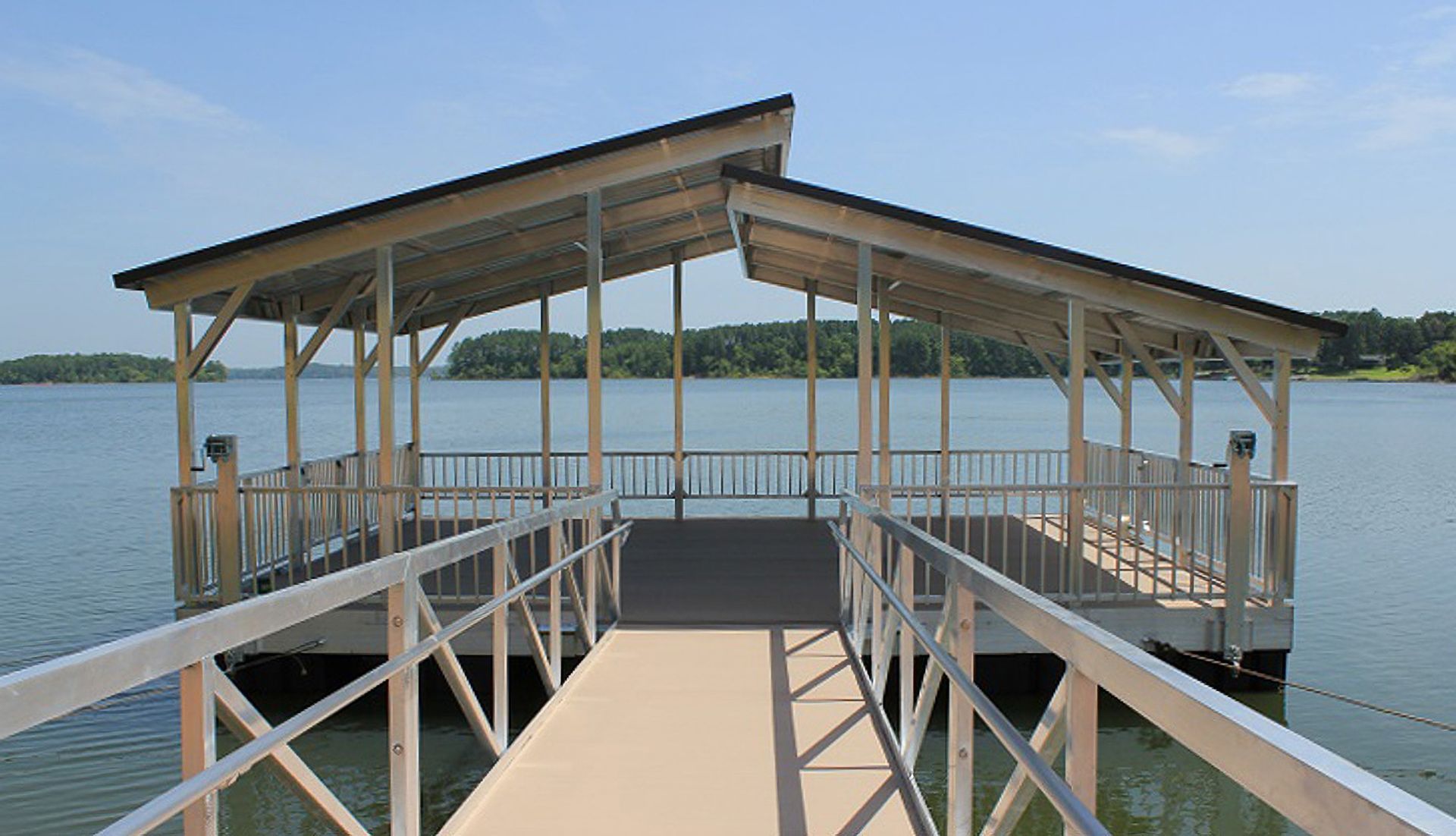 Transitional Roof Dock Style - Dock Solutions of Kentucky | Lexington, KY