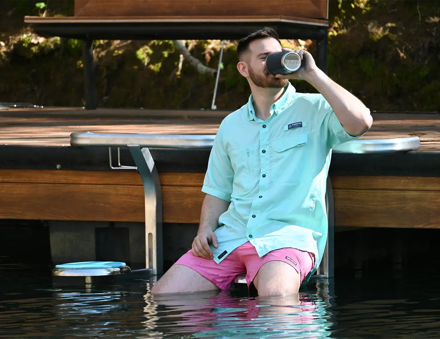 LakeEze® Swim Stool