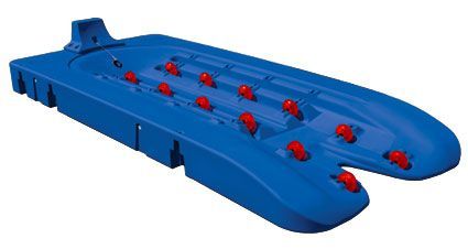 Blue PWC Dock - Dock Solutions of Kentucky | Lexington, KY