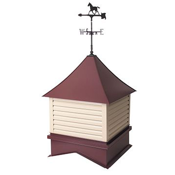 Dock Cupola Burgundy - Dock Solutions of Kentucky | Lexington, KY