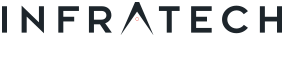 The word infratech is written in black on a white background.