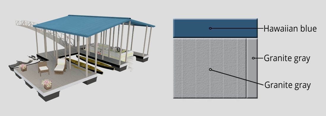 Savannah Color Swatch - Dock Solutions of Kentucky | Lexington, KY