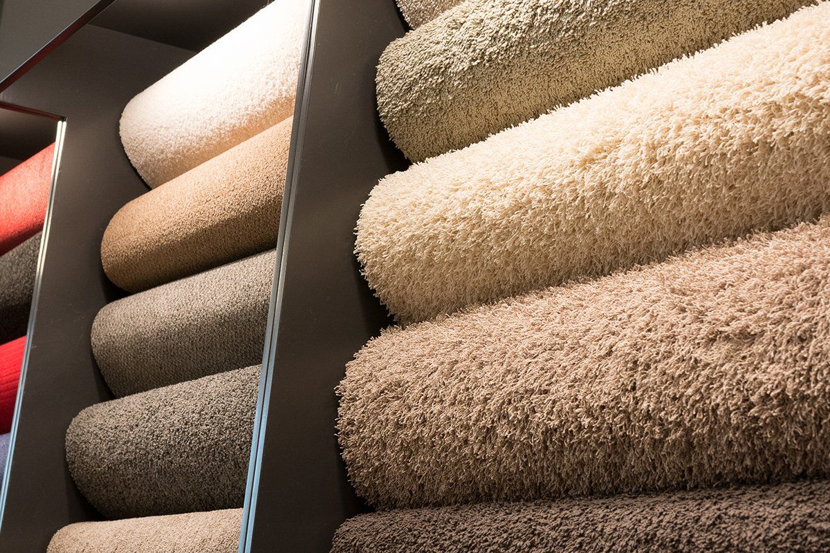 Carpet Service — Different Rolled Carpets in San Diego, CA