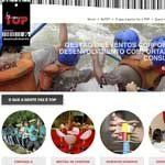 A group of people are rafting down a river on a website.