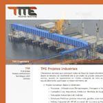 A brochure with a picture of a bridge over a body of water.