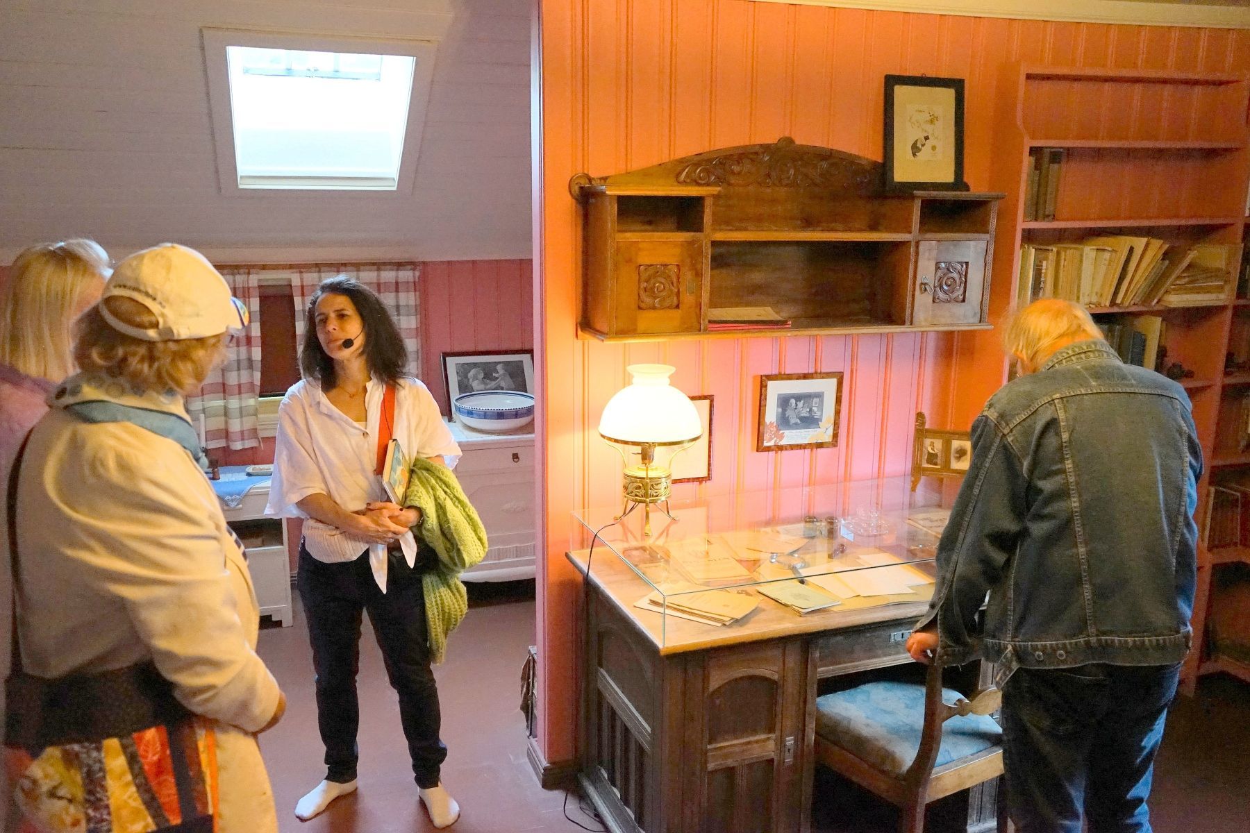 Arne Garborgs arbeidsplass på Labråten.