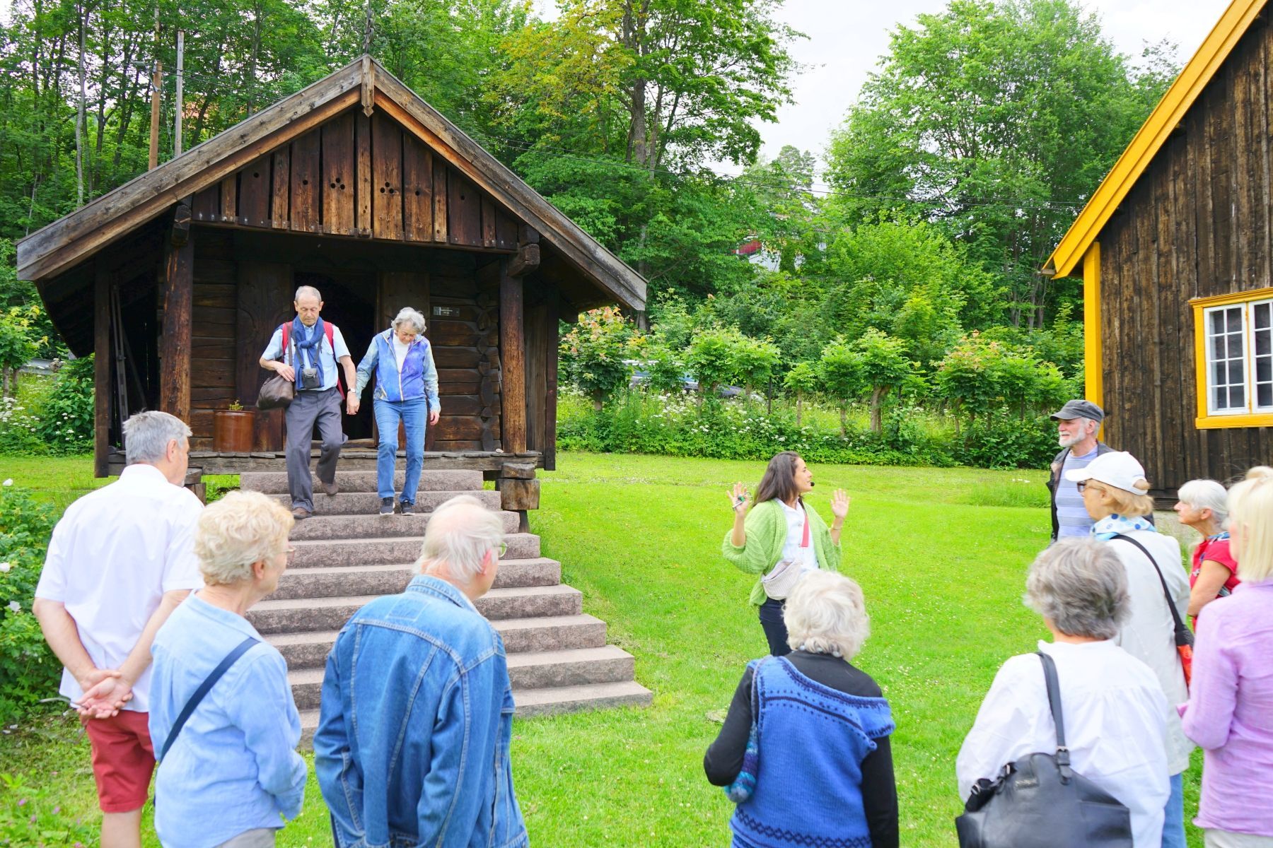 Kapellet fra Brein i Nordfjord er ikke stort, men gammelt. Fra før reformasjonen.