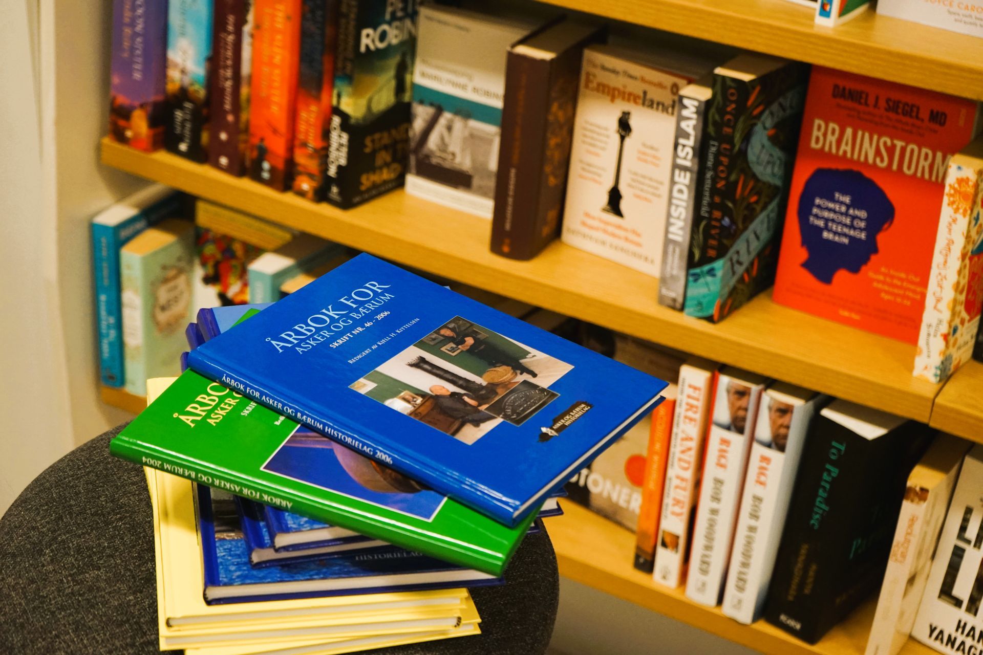 Mye enklere å bestille bøker