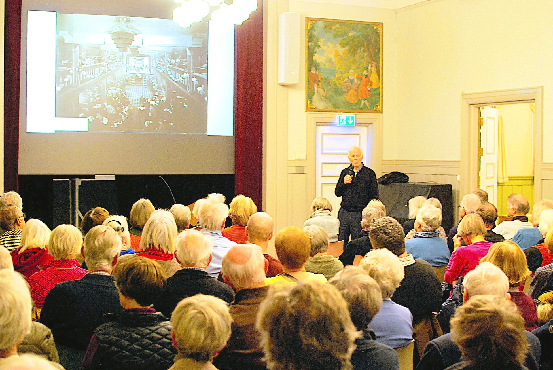 Interessen for Alf Prøysen var svært stor. Spesielt siden Vegard Olderheim blir svært engasjert når han snakker om Alf Prøysen.
