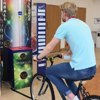 High Ball Challenge | Bike Powered Ball Challenge in Ireland