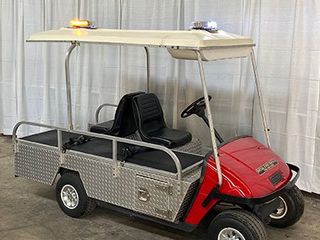 Red Golf Cart — Melrose Park, IL — Special Event Rentals