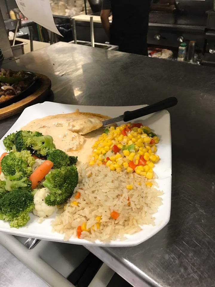 Mojitos Mexican Grill Chicken and Vegetables