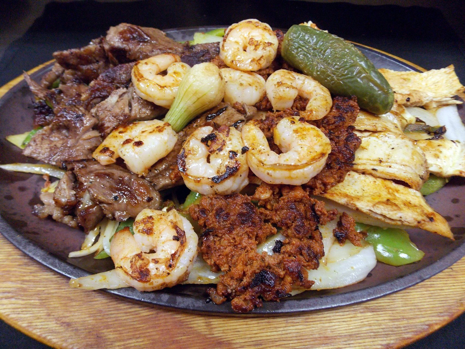 Mojitos Mexican Grill Dinner Menu