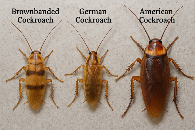Brown Banded Cockroach