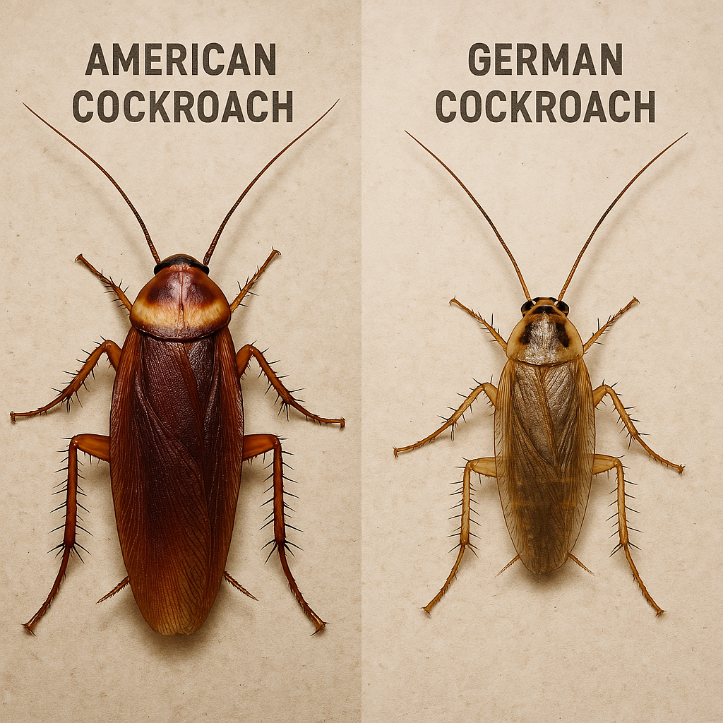 german vs american roach