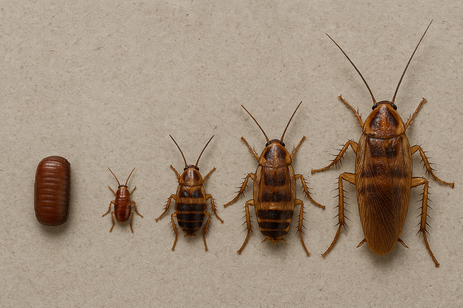 cockroach stages