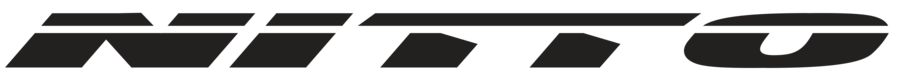 The black Nitto brand logo, stylized with a horizontal line running through the letters.