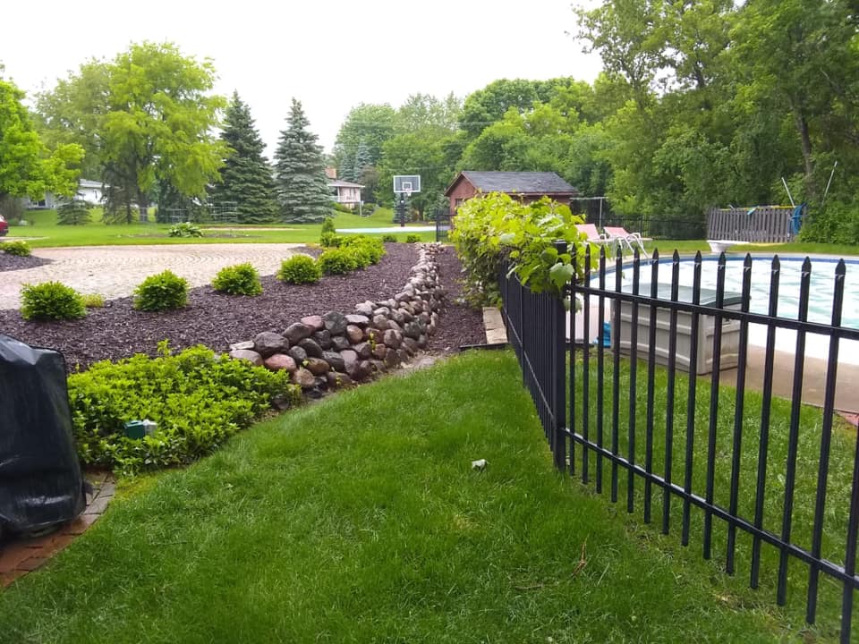 Backyard Landscaping — Menasha, WI — Vargas Brothers LLC