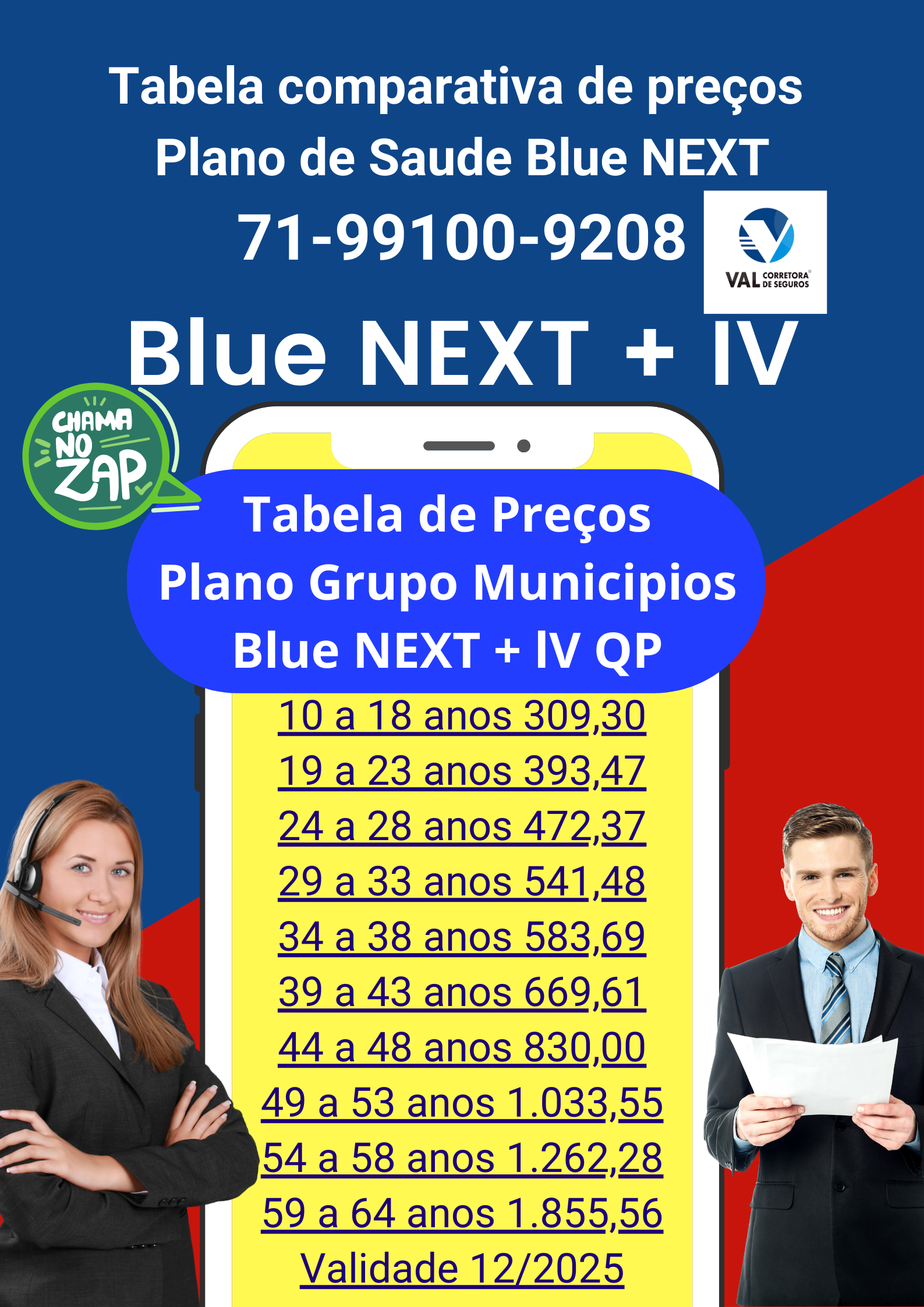 tabela de preços plano de saude blue adesão