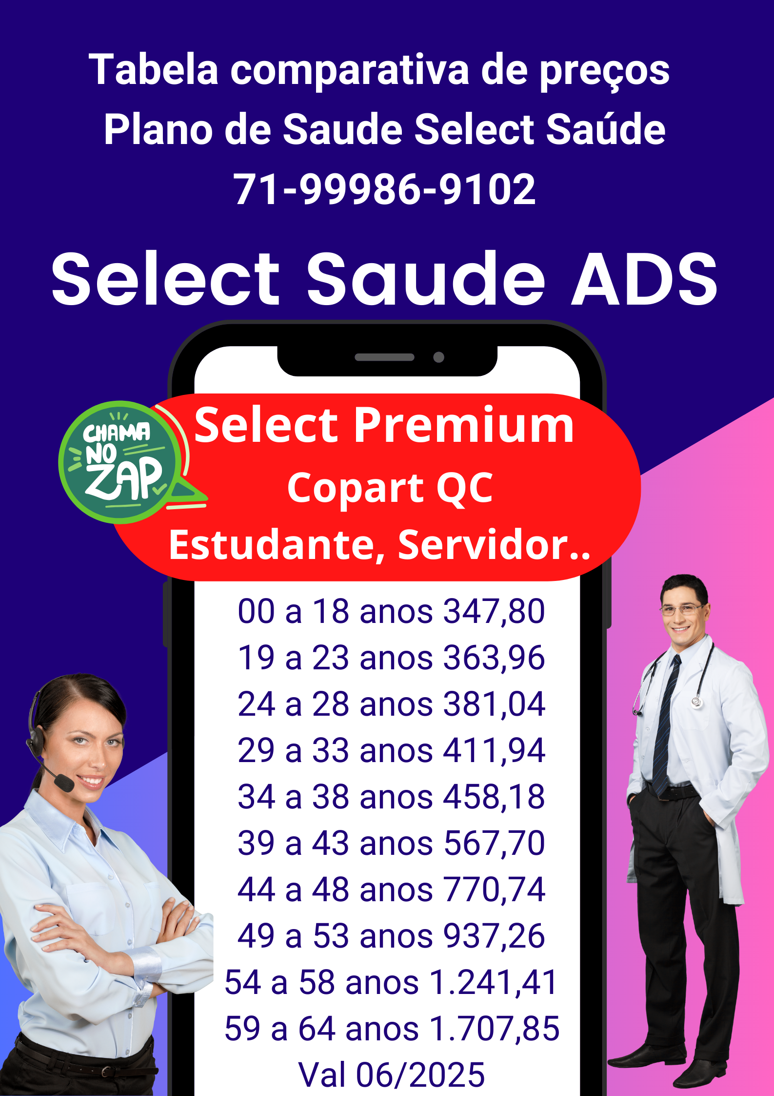 tabelas comparativas preços de planos de saude