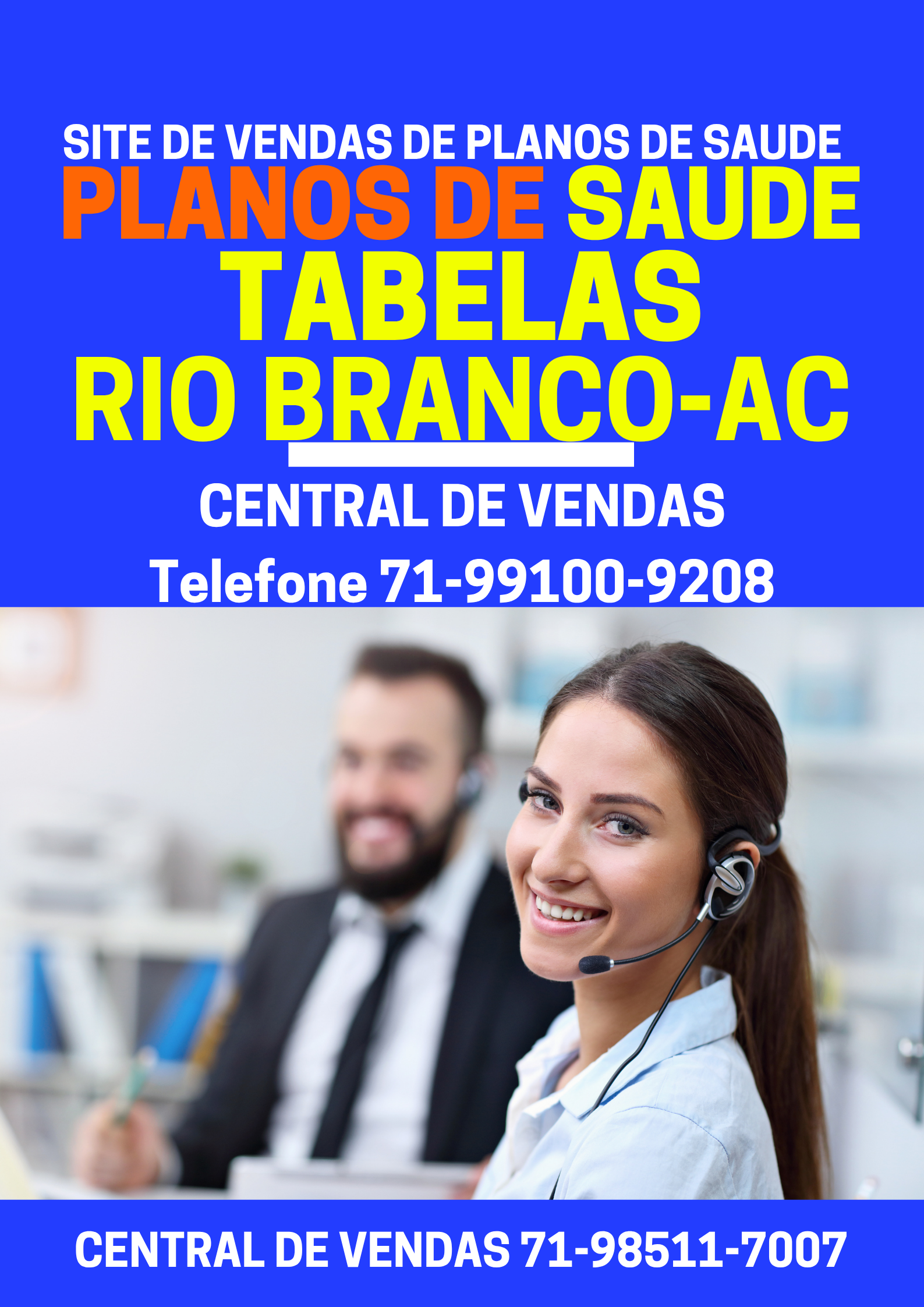 Central de Vendas Plano de Saúde Individual Select Saúde RIO BRANCO ACRE