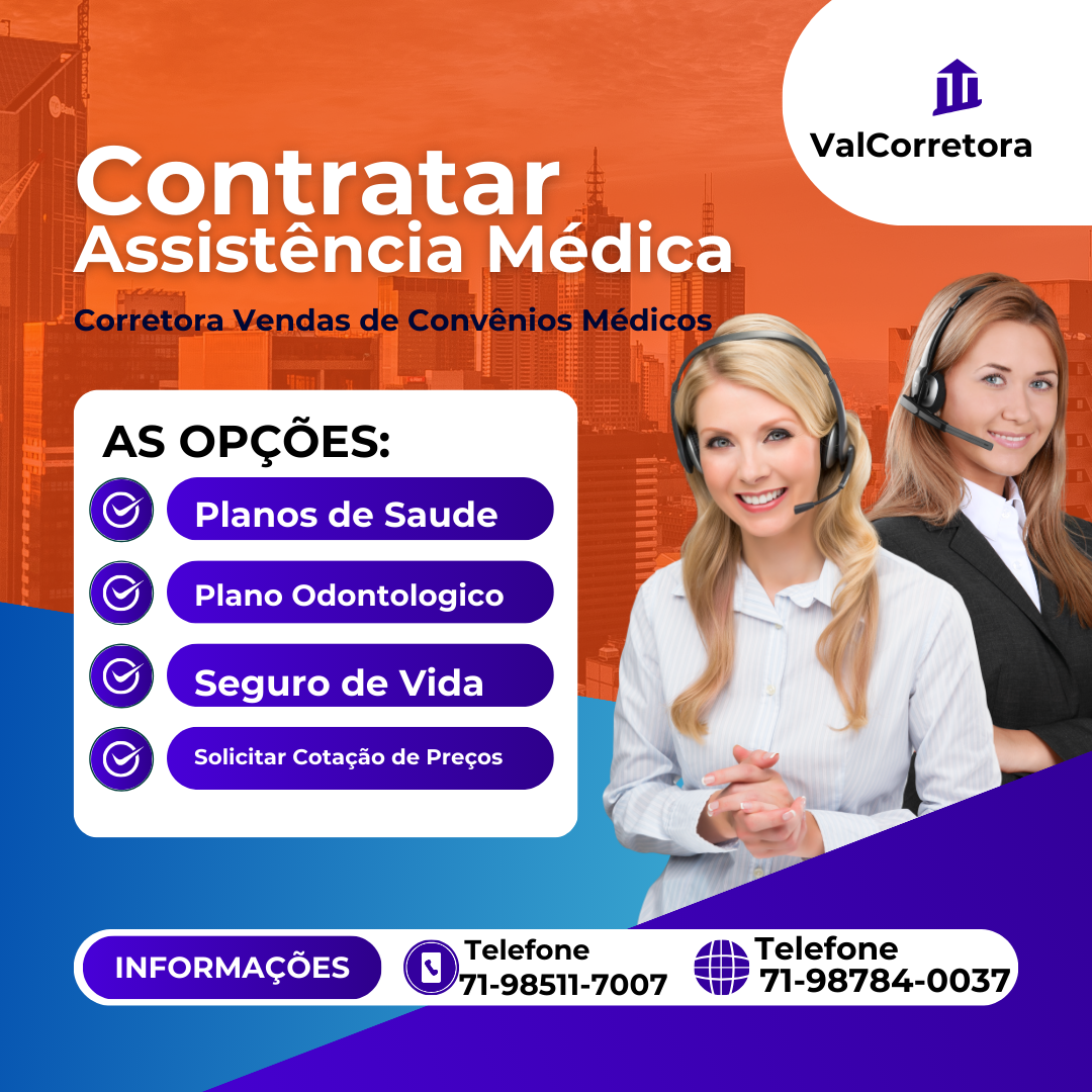 central de vendas de planos de saude, valconsultora vendas de planos de saude, corretora de seguros, corretora vendas de planos de saude