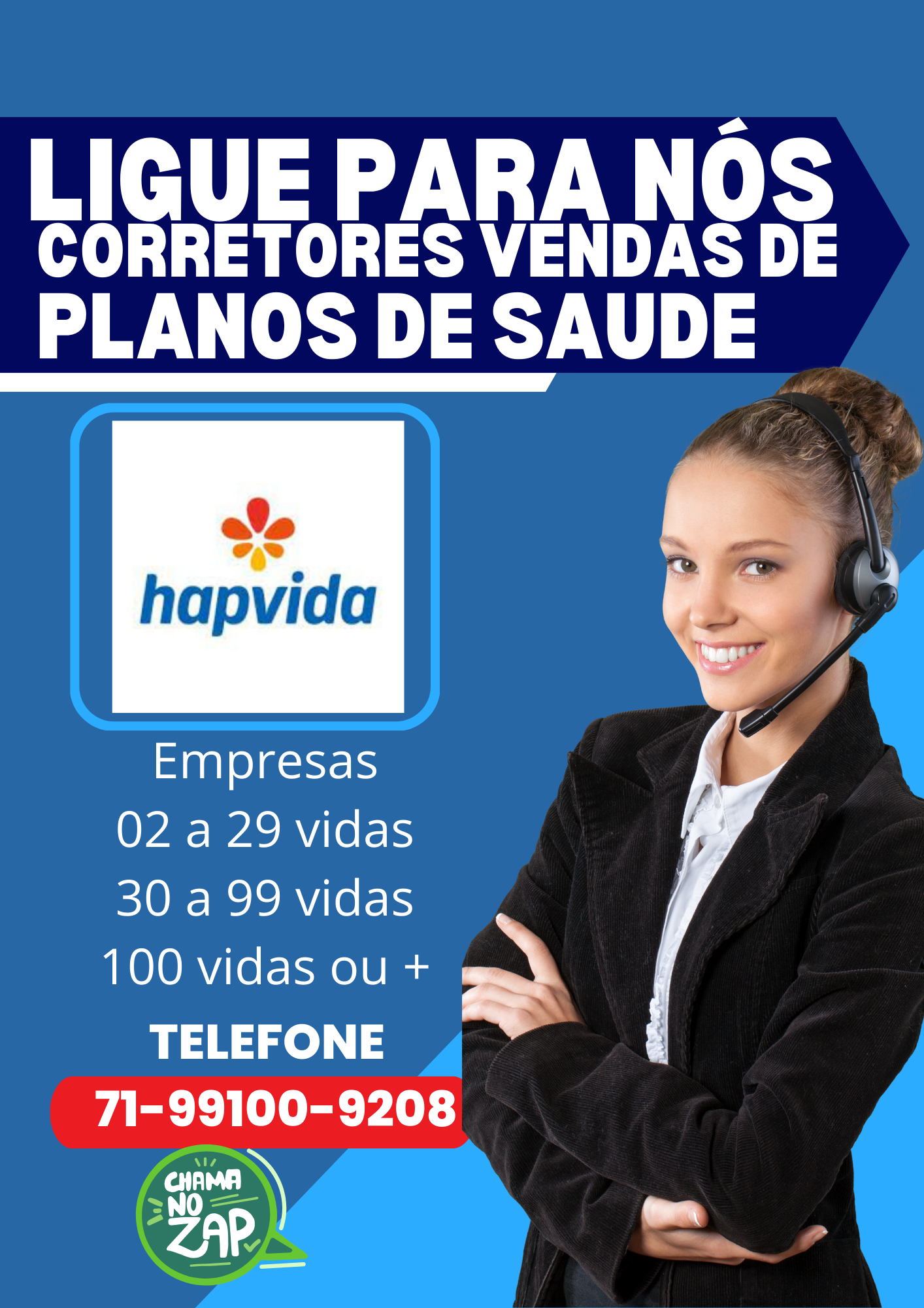 Central de Vendas Planos de Saúde HapVida