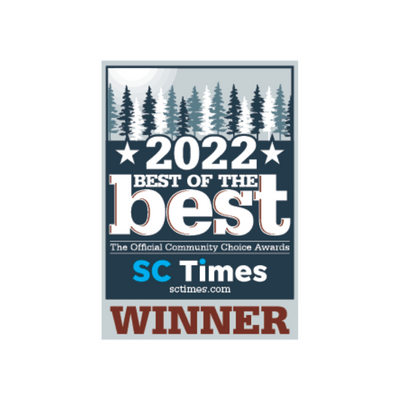 The logo for the 2022 best of the best sc times winner