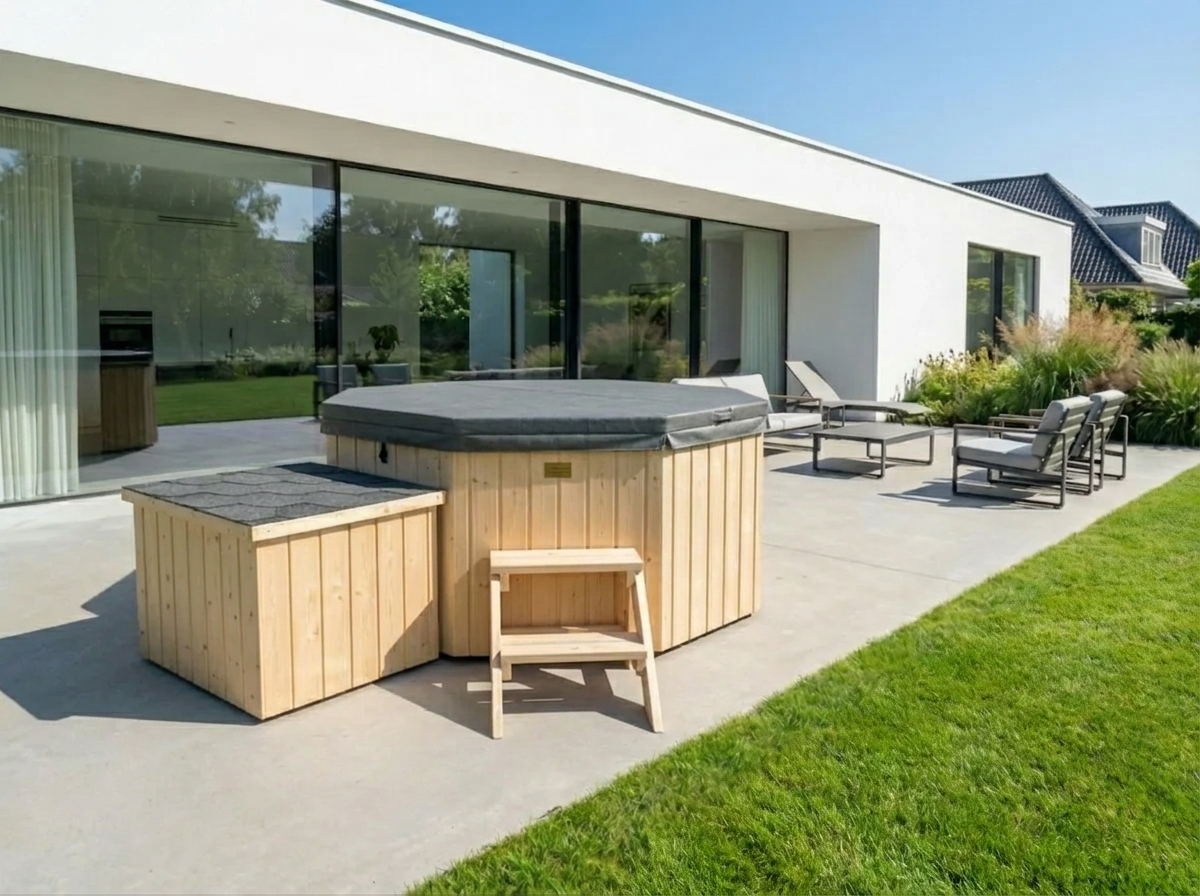 Vildmarksbad KP-1200L-Elektrisk Lux