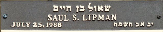 Saul S. Lipman