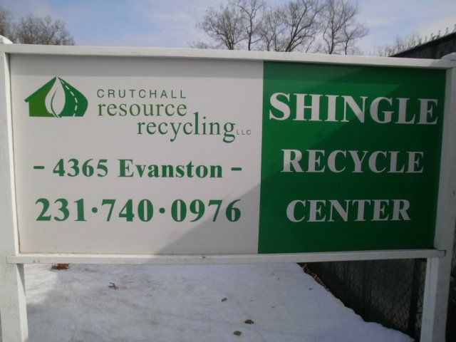 Shingle recycling center - Shingle Recycling in Muskegon, MI