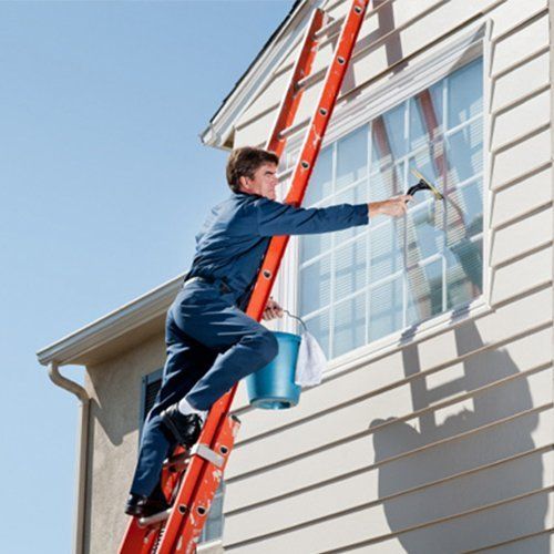 house white window cleaning