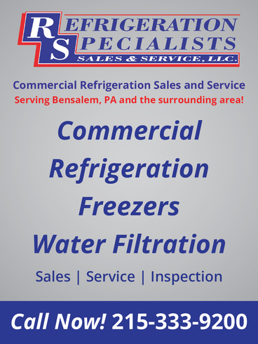 Bensalem Pennsylvania RS Sales Refrigeration Sales Service Inspection