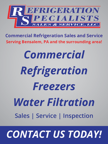 Bensalem Pennsylvania RS Sales Refrigeration Sales Service Inspection