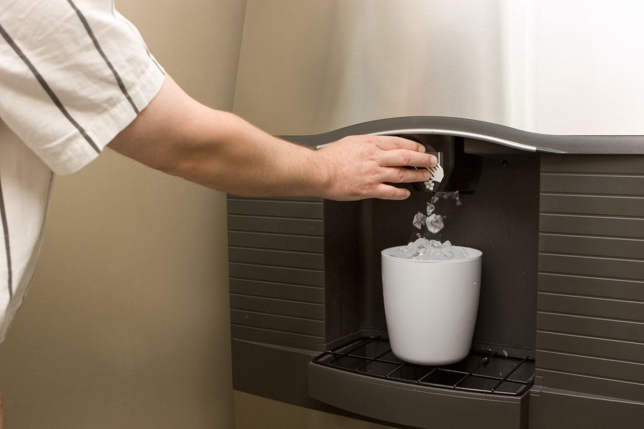 Commercial ice dispenser machines in Philadelphia, PA.